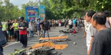 Laka Maut di Jalan Cawas-Bayat: Tabrakan Adu Banteng, Pengendara Asal Gunungkidul Tutup Usia