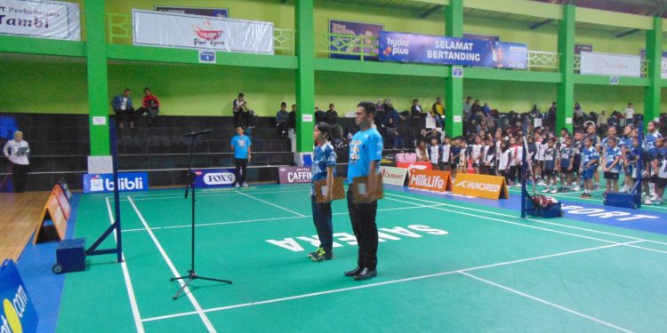 Ratusan Atlit Muda Ikut Kejurkab Bulutangkis Di Wonosobo