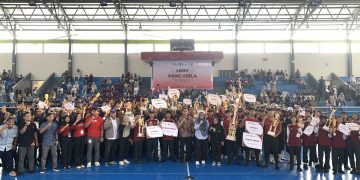 SMP 1 Purwodadi Juarai Lomba Baris Berbaris Variasi Pancasila di Kota Magelang