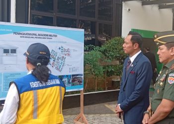 Balik ke Akmil Magelang, Menko AHY Tinjau Pembangungan IPAL dan SPAM
