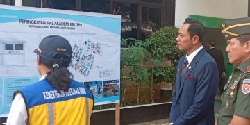 Balik ke Akmil Magelang, Menko AHY Tinjau Pembangungan IPAL dan SPAM