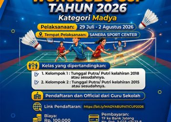 PBSI Gelar Kejurkab Bulu Tangkis “Bupati Wonosobo Cup 2026”, Jaring Bibit Atlet Usia Dini hingga Antar Instansi