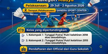 PBSI Gelar Kejurkab Bulu Tangkis “Bupati Wonosobo Cup 2026”, Jaring Bibit Atlet Usia Dini hingga Antar Instansi