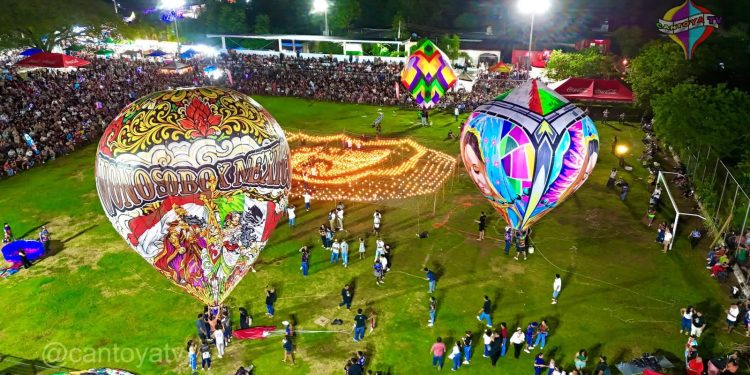 Kesuksesan Balon Udara Wonosobo Terbang di Langit Meksiko