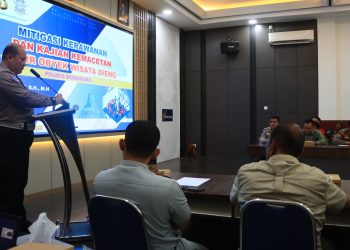 Polres Wonosobo Gandeng UI Mengatasi Kemacetan di Kawasan Dieng