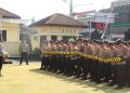 Polres Wonosobo Gelar Apel Kesiapsiagaan Pengamanan Pilkades Serentak