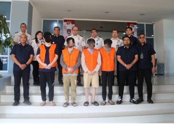 Imigrasi Semarang Serahkan DPO Kepada Otoritas Tiongkok Dan Deportasi WNA Terkait Dugaan Love Scamming