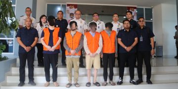 Imigrasi Semarang Serahkan DPO Kepada Otoritas Tiongkok Dan Deportasi WNA Terkait Dugaan Love Scamming