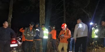 Api Berhasil Dipadamkan Tim gabungan dan Relawan di Hutan Pinus Wonosobo