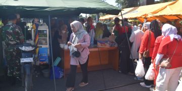 Kodim Wonosobo Buka Pasar Murah dan Makan Gratis