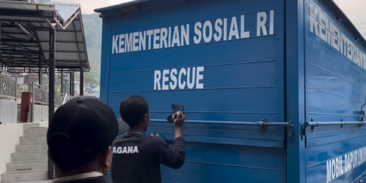 Respon Bencana Kebakaran di Desa Tieng