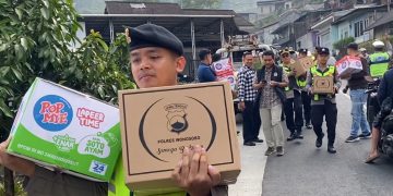 Tanggap Musibah, Polres Wonosobo Salurkan Bansos dan Trauma Healing di Desa Tieng