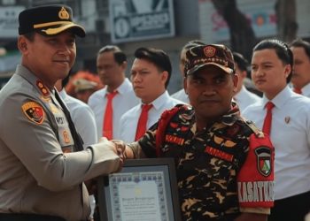 Apresiasi Kamtibmas, Polres Wonosobo Serahkan Penghargaan