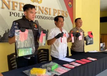 Polres Wonosobo Amankan Warga Banyumas Pelaku Pencurian di Pancurwening