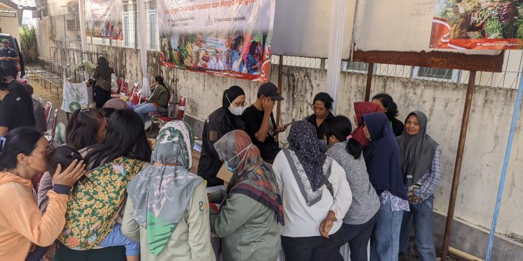 Antisipasi Lonjakan Harga, TPID dan Dinas Pertanian Magelang Gelar Gerakan Pangan Murah di Ngablak