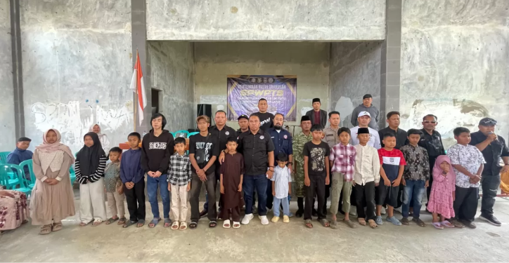 GPWPTB Mengumpulkan Sumbangan Anggota, Salurkan Rp24 Juta untuk 18 Anak Yatim