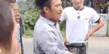 Aksi pembubaran Ibadah Minggu gereja GKPI Rajeg Tangerang oleh sekelompok warga (Sumber: X/@Heraloebss).