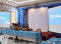 SM/Dok PEMAPARAN MATERI : Narasumber Memberikan Materi Mengenai Litersi Informasi di Ruang Dinas Arpusda Wonosobo