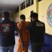 SM/Dok TERSANGKA : Pria Inisial C Tersangka Kasus Tindak Pidana Narkotika Jenis Sabu Diperiksa Di Kantor Satresnarkoba Polres Wonosobo