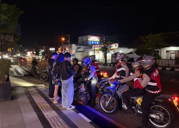 Polres Wonosobo Patroli Skala Besar, Cegah Balap Liar dan Kejahatan Jalanan