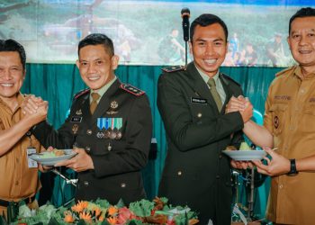 TNI Kuat Bersama Rakyat’ dalam HUT ke – 81 TNI di Makodim 0707/Wonosobo