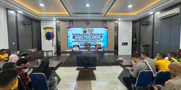 Polres Wonosobo Libatkan Personel Agen Perlinsos