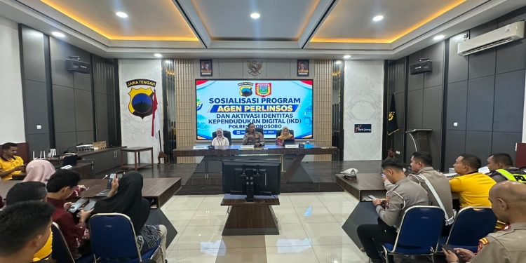 Polres Wonosobo Libatkan Personel Agen Perlinsos
